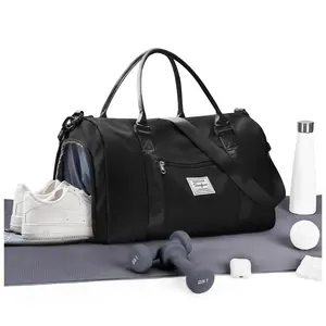 Large Capacity Sports Duffel Bag, Dry & Wet Separation Gym Bag with Shoe Compartment, Weekend Travel Bag, Sports Bag for Outdoor Exercise & Travel