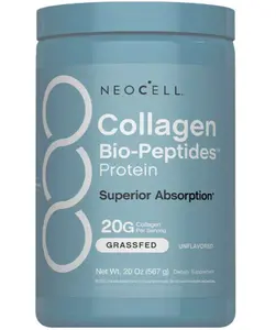 2x NeoCell Creatine Monohydrate Powder - With Multi Collagen Peptides - 60 Servings - Unflavored - for Women and Men - 20oz Total of Creatine + Collagen