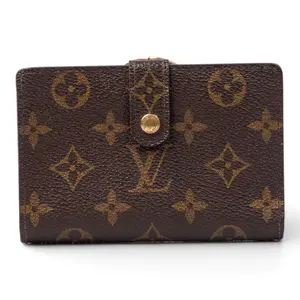 Pre-owned Louis Vuitton canvas Small Leather Goods Monogram French Wallet L26042464