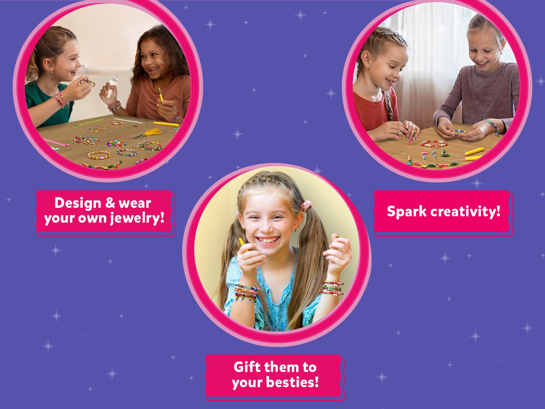 Skillmatics Roll-up Beads - Art & Craft Activity, Jewelry Kit, DIY Craft Kits, Gifts for Kids Ages 6 to 13