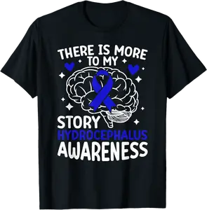 My Story Hydrocephalus Awareness Month Hydrocephalus Warrior T-Shirt - Hannahstei Shop 38B0CKZB7MZ4