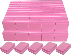 Nail Buffers (100 Pack), Mini Buffer Block Nail File for Acrylic and Natural Nails.