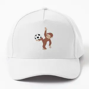 Curious George Twill Cap Hat - Perfect for Fans of Curious George, Children's Book Enthusiasts, and Kids Who Love Monkeys