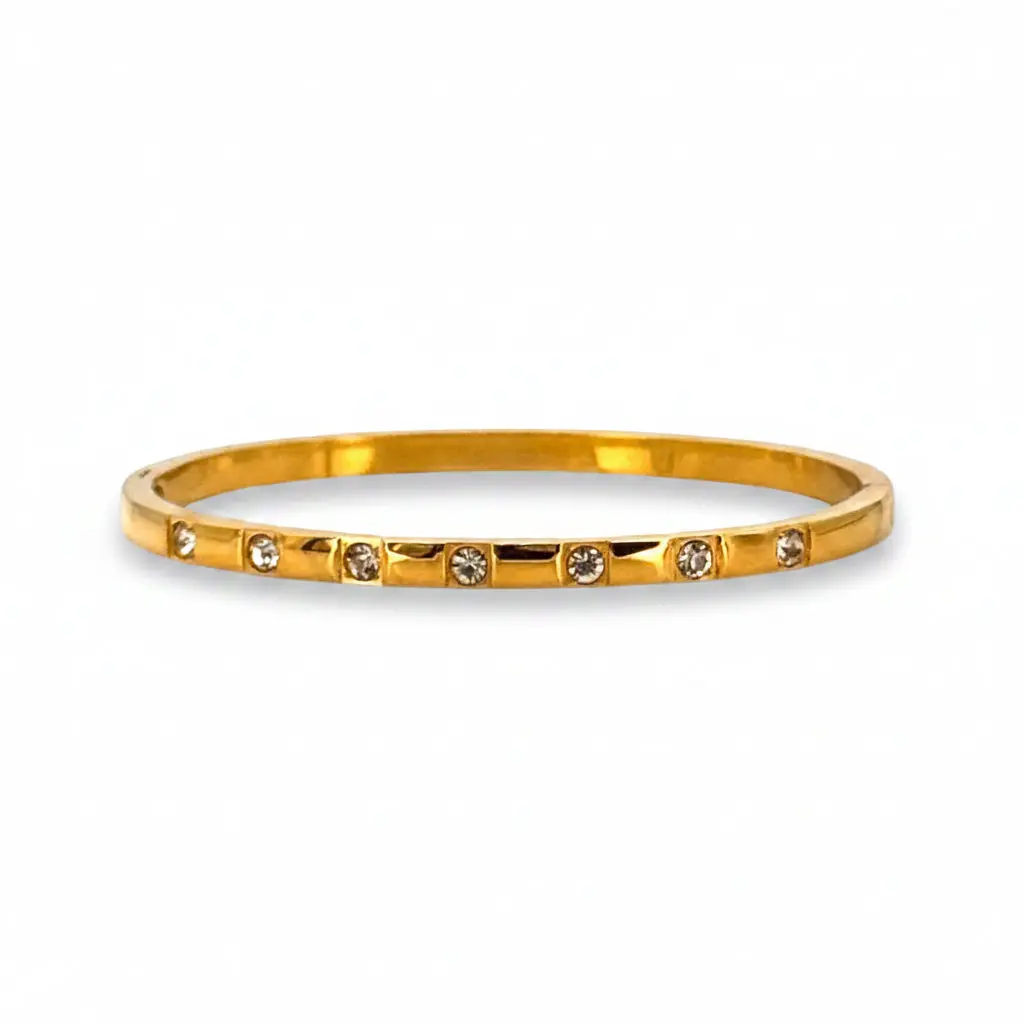 LUNA CRYSTAL CUFF BRACELET