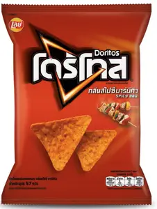 DORITOS TORTILLA CHIP SPICY BBQ 57G