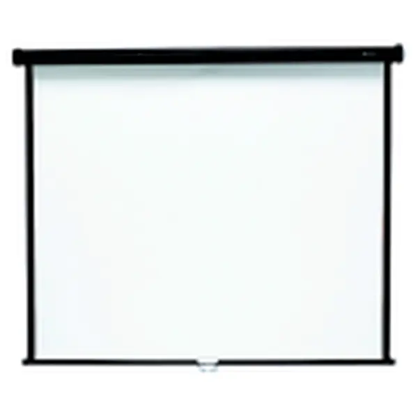Quartet High-Resolution Wall & Ceiling Projection Screen - 70 x 70 In., Matte White