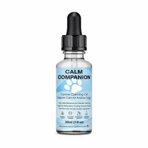 Calm Companion – Dog Calming Aromatics for Anxiety, Thunder & Travel (External Use Only)
