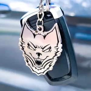 Metal Wolf Key-Chain