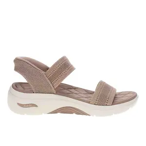 Skechers Womens On The Go Arch Fit 2.0 Kennedy Slide Casual Sandals Casual - Beige