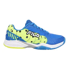 Fila Mens Volley Zone Pickleball Pickleball Sneakers Shoes - Blue