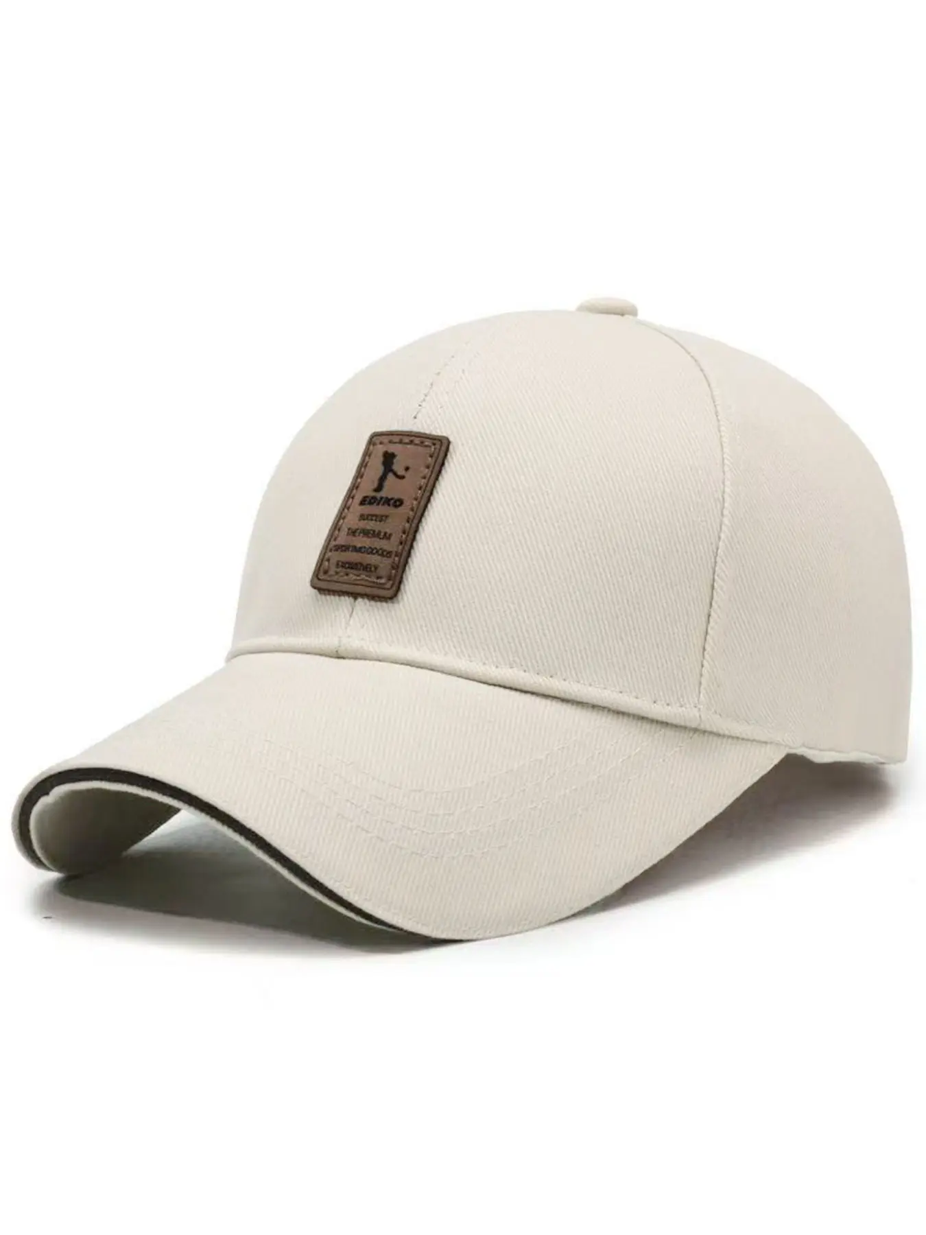 1Pc Fashion Casual Sandwich Brim Snapback Hat, Korean Style Trendy Versatile Sports Sun Protection Cap, Unisex Outdoor Accessory, Baseball Cap Adjustable, Outdoor Hats
