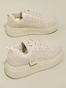 Women's Casual Sneakers, Sports Shoes, Platform Sneakers, Spring Summer Autumn New Thick Heightening Fashion Versatile Outdoor Hiking Breathable Skate Shoes