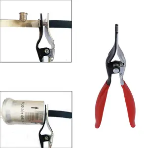 Automobile Universal Angled Fuel Vacuum Line Tube Hose Remover Separator Pliers Pipe Tools Removal Tools Combination Pliers