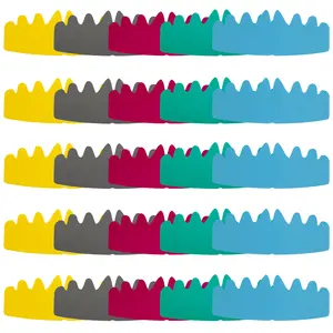 5 Pcs Baseball Caps Inserts Shapers Baseball Cap Crown Inserts Flexible Hat Sweat Liner Colorful Fitted Hat Shapers Liner Washable Reusable Hat Support Inserts for Snapback Ball Sports Caps