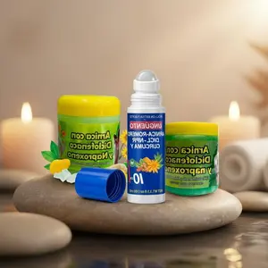Ultimate Pain Relief Bundle: Arnica Rosemary Roll-On + Gel Diclofenaco y Naproxeno 125g + Arnica Massage Balm 250g