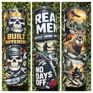 Men’s Collection Tumblers – Bold. Powerful. Built Different.