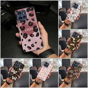 oil painting Anti-knock Phone Case For MOTO G Play 2025/G Power 2025 Waterproof Durable Protective Full wrap TPU Dirt-resistant Back Cover Soft case Silicone Graffiti Cute Cartoon