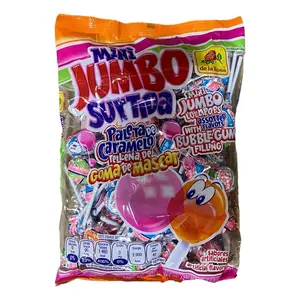 Mini Jumbo Lollipops- Assorted or Cherry Flavor Sweet Snacks Candies