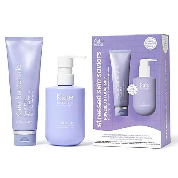 Kate Somerville Goat Milk Skin Savers Face and Body 2-piece Set Kate Somerville Goat Milk Skin Savers Face and Body 2-piece Set
