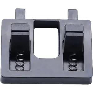 Generic Electric Wire Welding Fixture with Dual Spring-Loaded Clips Black Base Helping Hands Holder for Home DIY Electrode Workshop Repairs Welding Accessories 69mm x 58mm x 58mm Lightweight 28g ABS Material outdoorfun