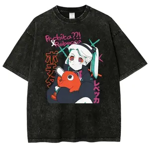 Cyberpunk Edgerunner Unisex Fit Washed T-Shirt 6