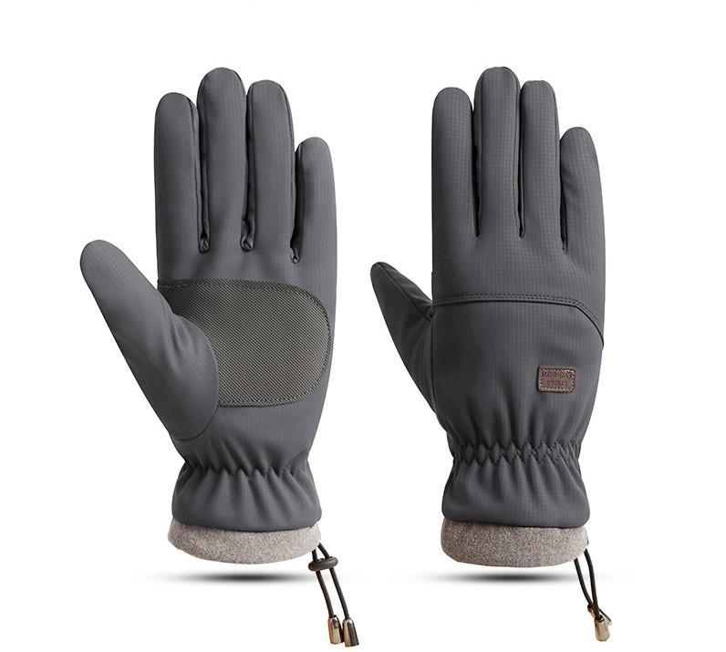 Outdoor Winter Gloves Touchscreen Windproof Full-Finger Fleece Lined for Sports Travel Daily Activities Ideal for Skiing Cycling Casual Wear Daily Work