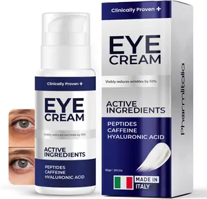 Under Eye Cream for Puffiness & Dark Circles: Retinol, Hyaluronic Acid & Caffeine for Baggy Eyes – Suitable for Men & Women! Hydrating Under
