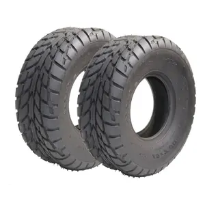 ATV UTV All-Terrain Tires 19X7.00-8 Set of 2, 4-PR, Max Load 175Lbs