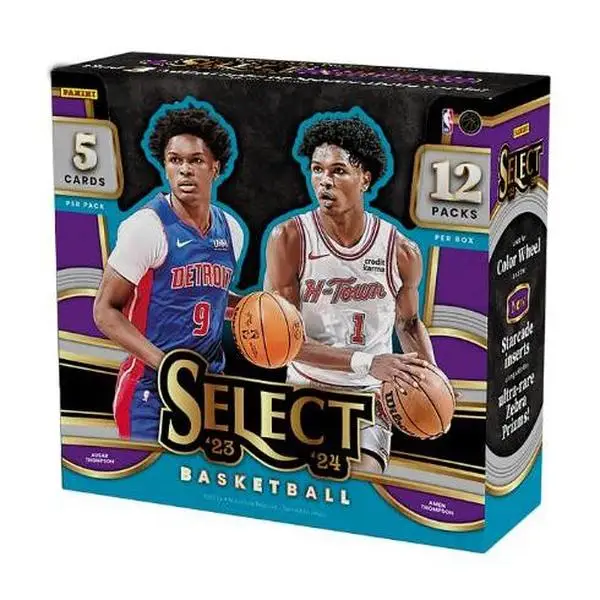 2023-24 Panini Select Basketball Hobby Trading Cards