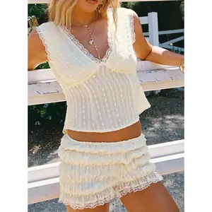 Golden Eclipse Backless Set Cream