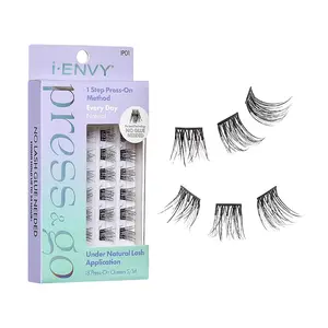 I-ENVY Press & Go Press-On Pre-Glued Lash Clusters - Every Day I-ENVY Press & Go Press-On Pre-Glued Lash Clusters - Every Day