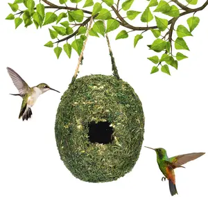 Hummingbird House'S Charming Decorations Include Creative Hanging Decorations, Bird Nests, And Bird Houses