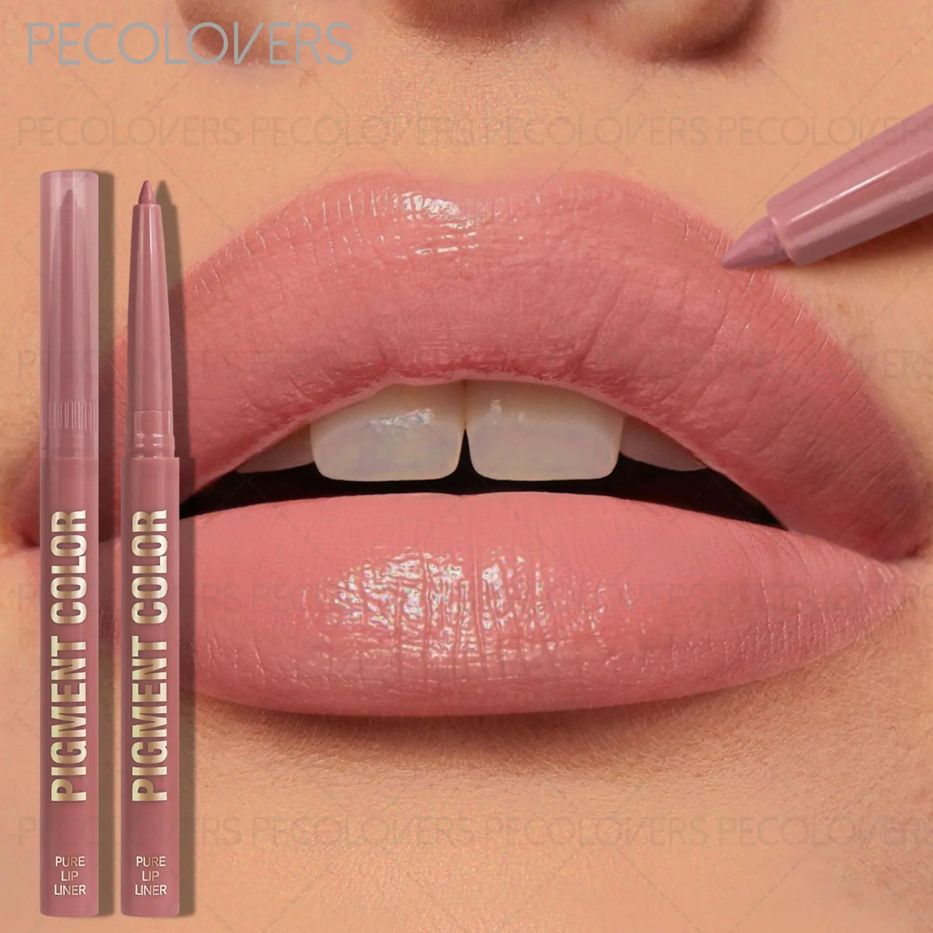 Nude Matte Lip Liner, Lip Product, Moisturizing, Hydrating, Natural Lipstick,Waterproof,Long-lasting Lip Gloss
