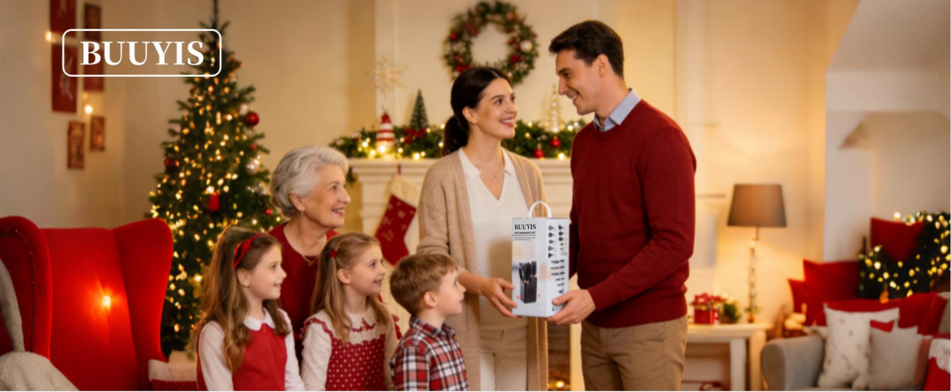 BUUYIS 18-Piece Kitchen Utensil Set — BPA-Free Matte Silicone Cooking Set (Non-Stick Cookware Compatible) | Dishwasher Safe | Heat-Resistant & Scratch-Proof | Includes Chef's Knife Set