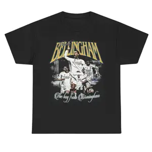 Jude Bellingham Football Club T-Shirt, Jude Bellingham Vintage Graphic Tees, Unisex Soccer Shirt, Sport Merch, Football-Soccer Design, Gift For Fan, Cotton comfort Menswear Womenswear Streetwear