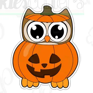 Owl Pumpkin Cookie Cutter
