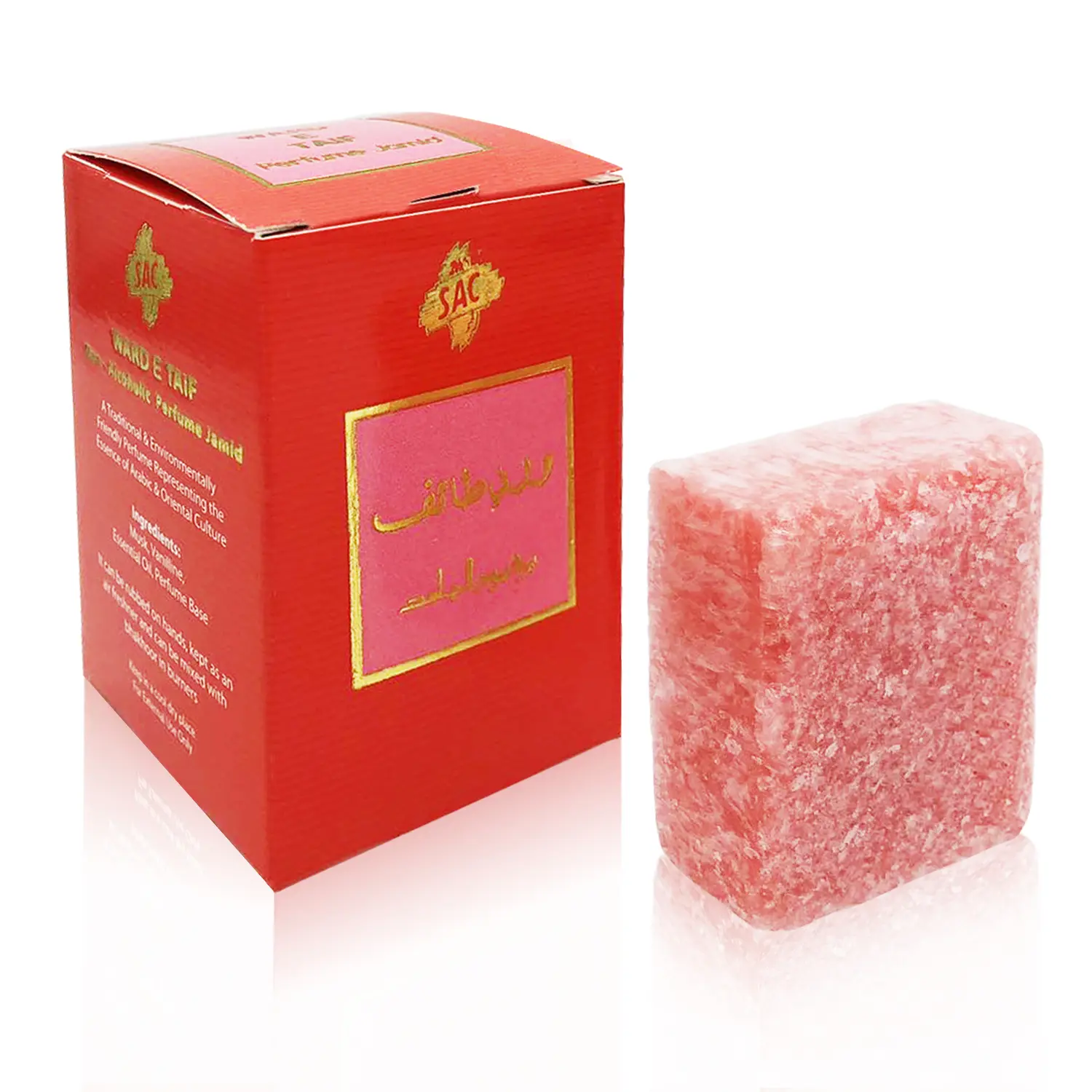 WARD E TAIF, Jamid, Arabic alcohol-free perfume, traditional recipe | A rich, exotic blend elegant aroma long lasting sweet irresistible charm Unisex Eau de Parfum Ombre Nomade