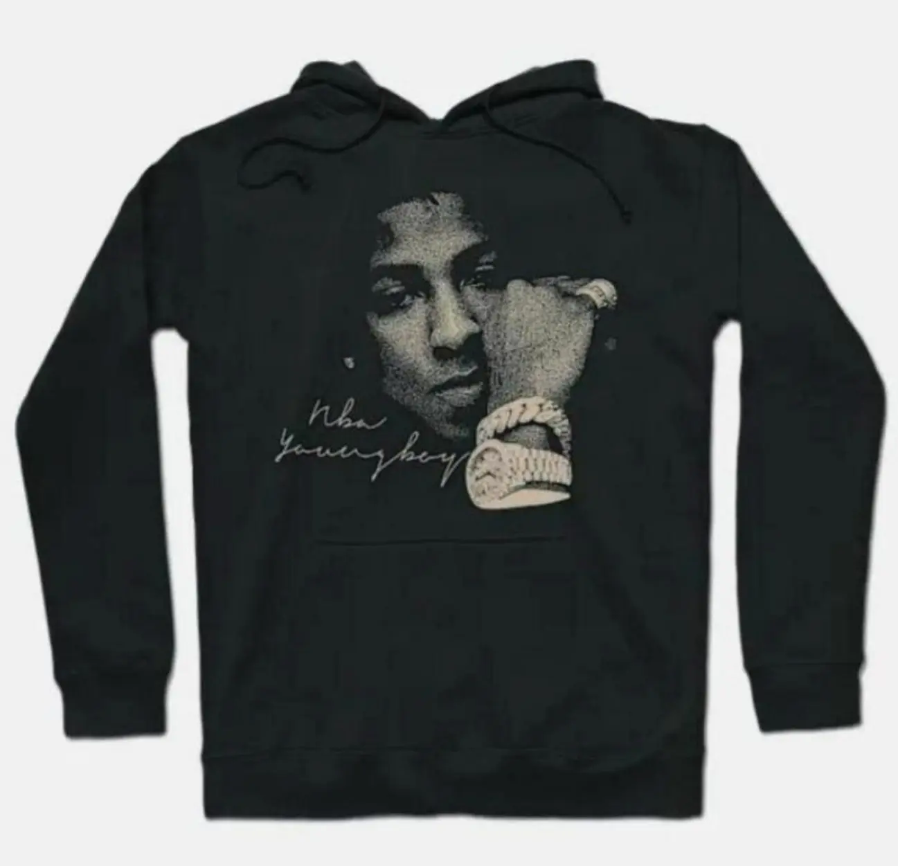 Rapper Youngboy Hoodie, Never Broke Again Vintage Retro Graphic Hoodie, Streetwear Unisex Top, Hip Hop Fan Apparel, YB Gift For L69U3