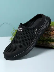 Men's Mesh Breathable Lightweight Slip on Sneakers, Casual Comfortable Sports Running Shoes, All-match Commuter Shoes for Work & Daily Wear