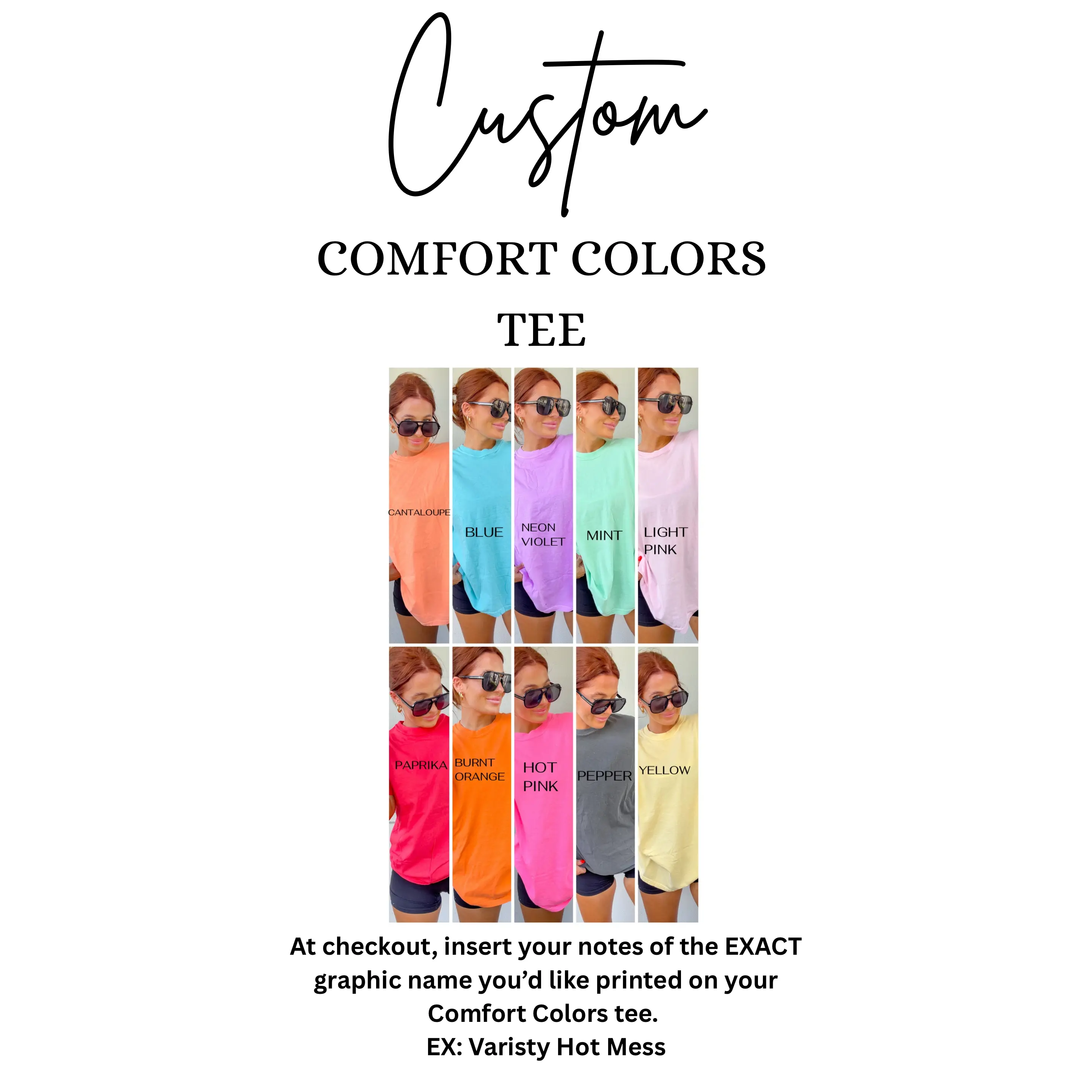 COMFORT COLORS Graphic Tee