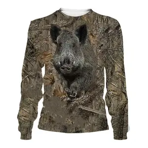 Printed Pullover Hoodless Sweater