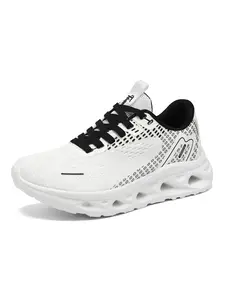 Summer Bestseller Flyknit Walking Shoes for Women, Breathable Mesh, Thick Sole, Hollow Out Soft Bottom, Versatile Sports Shoes, Sizes 36-42