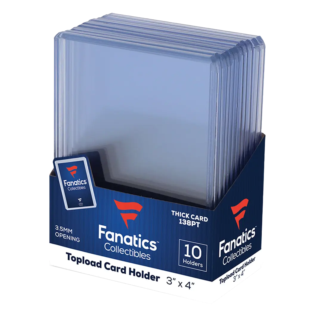 Fanatics Collectibles 138pt 3x4 Top Loader - 10 count