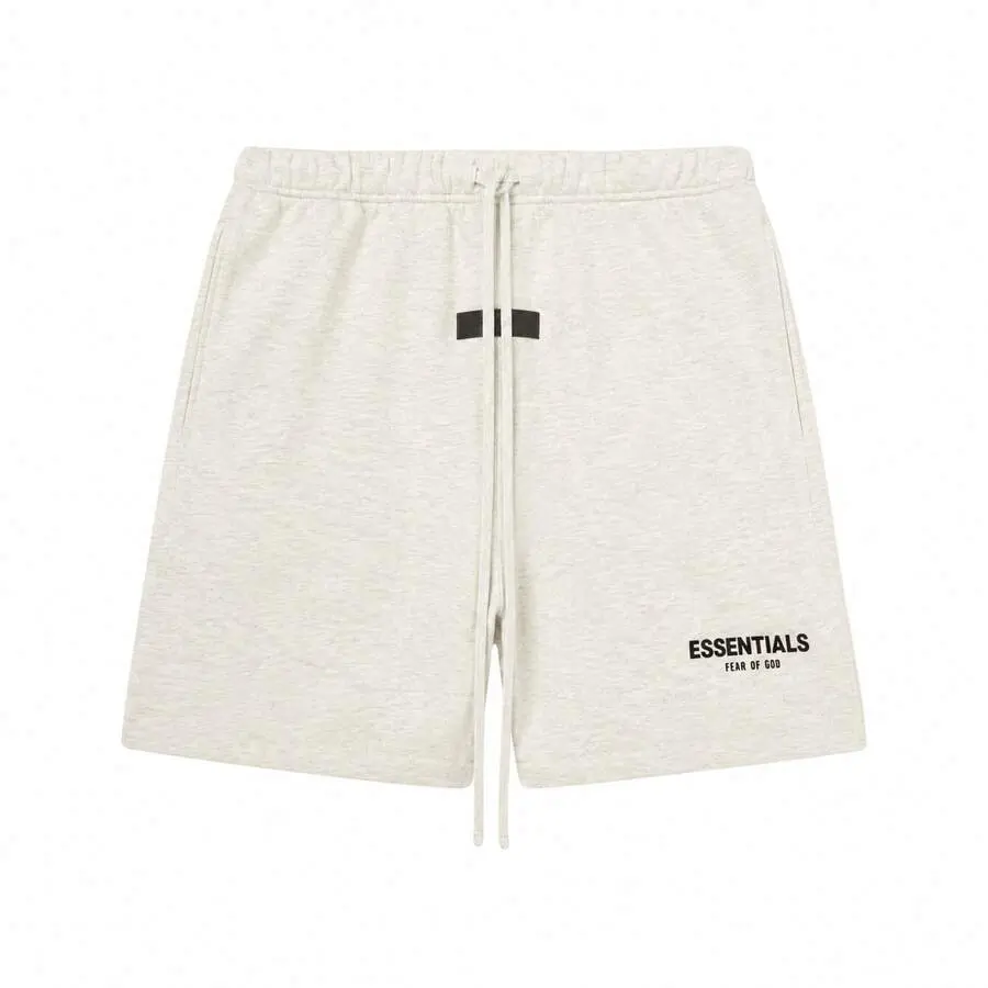 Fear Of God Essentials Classic Sweatshort SS22 Light Oatmeal Unisex