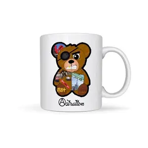 Barry Bear Mug – Cute Handmade Ceramic Coffee Cup