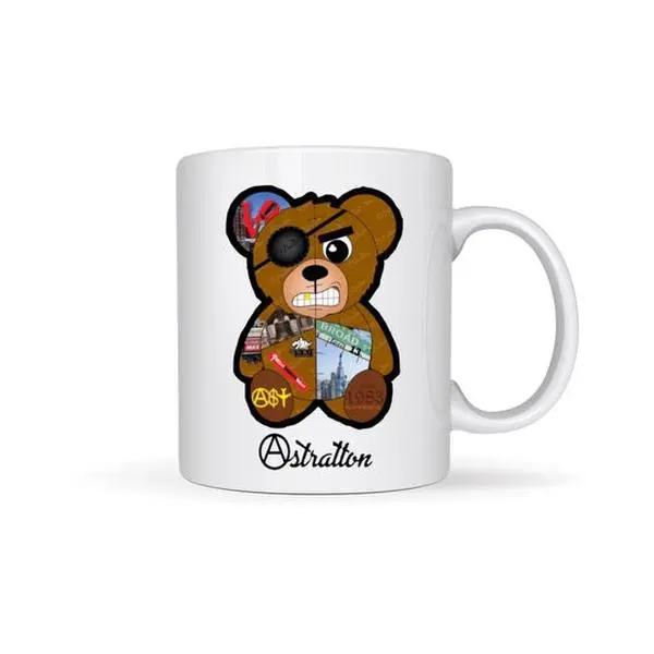 Barry Bear Mug – Cute Handmade Ceramic Coffee Cup