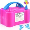 [New Deal] Electric Blow-Up Balloon Pump 110V 600W Balloon Party Supplies with Dual Filling Nozzles for Decoration, Party Use