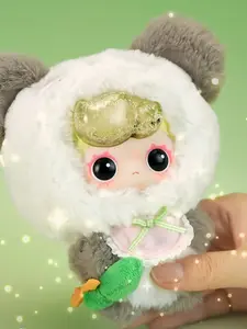 (022）-spring flower Fortune series  blind box Mystery Boxes Bag Pendant Bunny Plush Dolls Soft Collectibles(Hidden Style Probability: 96:1)