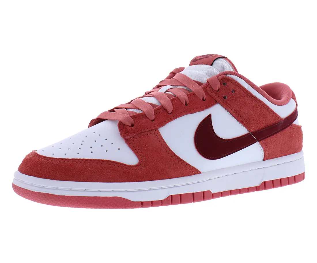 Women's Nike Dunk Low Valentine's Day Sneakers - Athletic Training Sports Footwear, Sneaker, Women's Sneakers