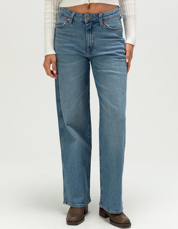 WRANGLER Mid Rise Womens Loose Straight Jeans